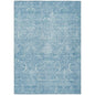 Dahana Blue Washable Indoor-Outdoor Rug-Outdoor Rugs-LOOMLAN Rugs-2'6" x 3'10"-LOOMLAN