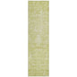 Dahana Green Washable Indoor-Outdoor Rug-Outdoor Rugs-LOOMLAN Rugs-2'3" x 7'6"-LOOMLAN
