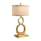 Dahl Gold Leaf Base Table Lamp - LOOMLAN - Wildwood - Table Lamps