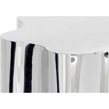 Dahlia Steel Geometric End Table - LOOMLAN - SUNPAN - Side Tables