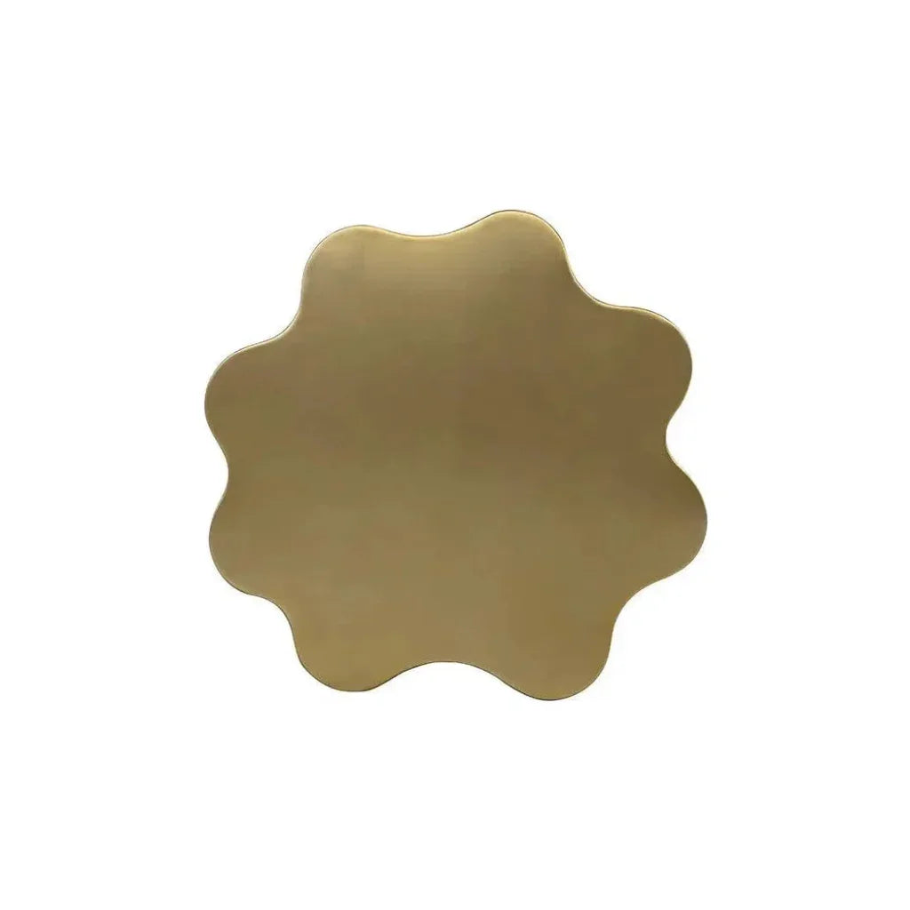 Dahlia Steel Geometric End Table - LOOMLAN - SUNPAN - Side Tables