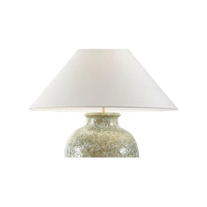 Daichi Unique Glaze Finish Handcrafted Table Lamp - LOOMLAN - Wildwood - Table Lamps