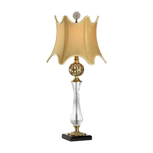 Daines Accent Brass And Glass Design Table Lamp - LOOMLAN - Chelsea House - Table Lamps