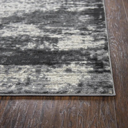 Dakh Abstract Brown Kitchen Hallway Runner Rug - LOOMLAN - LOOMLAN - Area Rugs