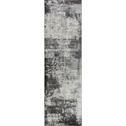 Dakh Abstract Brown Kitchen Hallway Runner Rug - LOOMLAN - LOOMLAN - Area Rugs