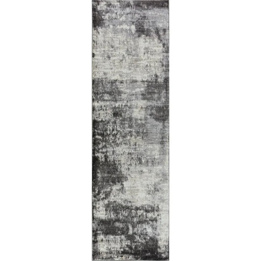 Dakh Abstract Brown Kitchen Hallway Runner Rug - LOOMLAN - LOOMLAN - Area Rugs