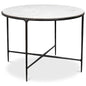 Dakor Marble Top Round Breakfast Table-Dining Tables-Sarreid-LOOMLAN
