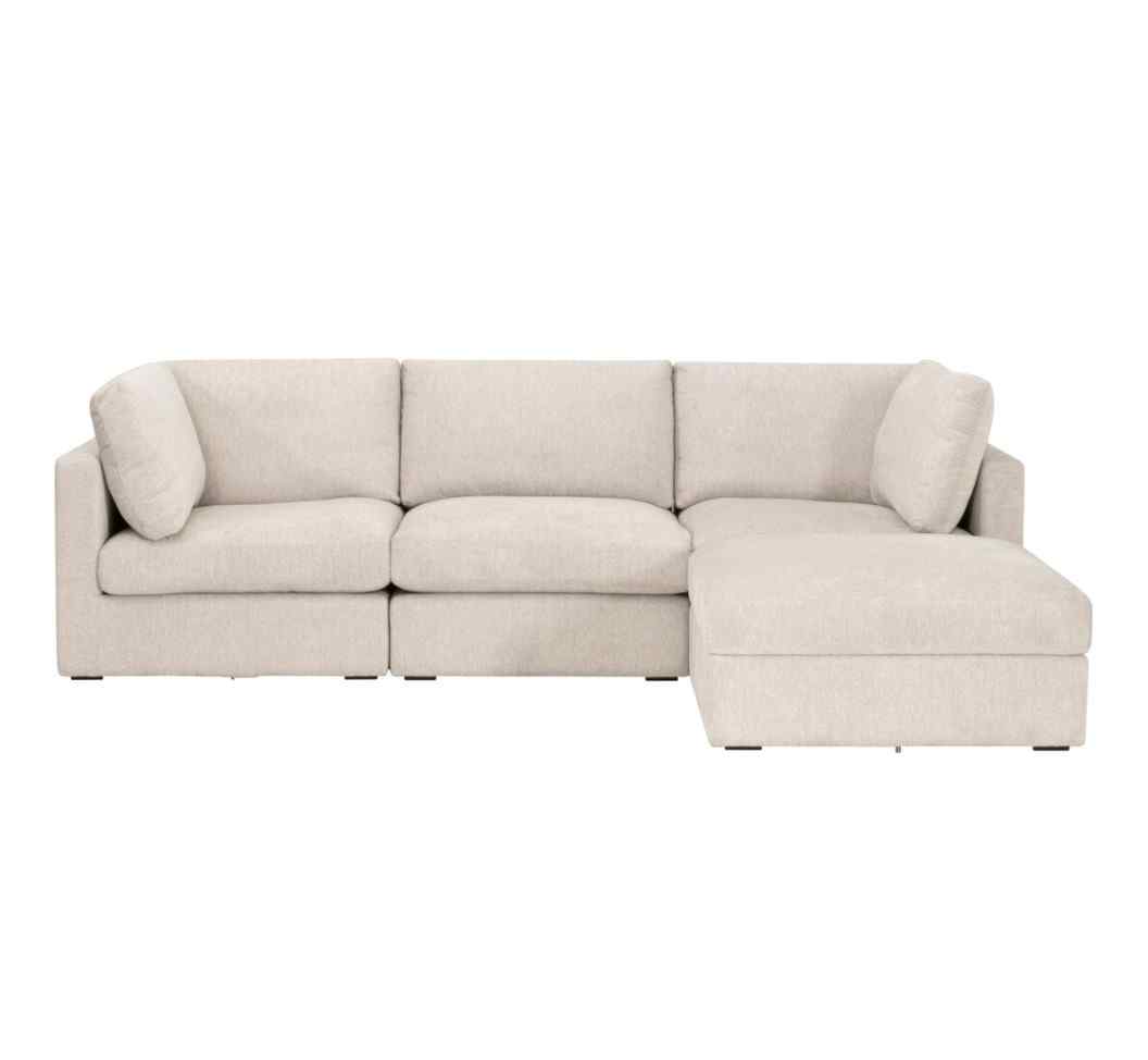 Daley Fabric Modular Armless Chair