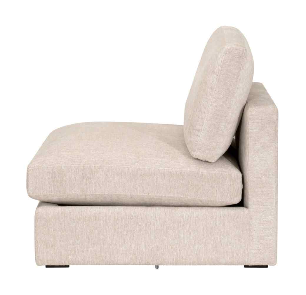 Daley Fabric Modular Armless Chair