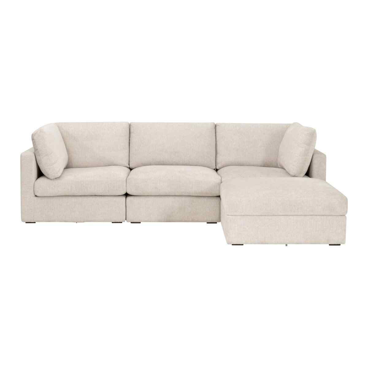 Daley Fabric Modular Storage Ottoman