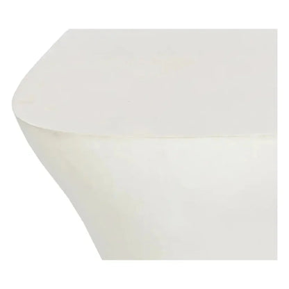 Dali White Outdoor Geometric Coffee Table-Outdoor Coffee Tables-SUNPAN-LOOMLAN