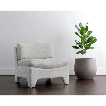 Dallin Fabric Lounge Chair - LOOMLAN - SUNPAN - Accent Chairs