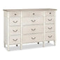 Dalmar Bungalow Two Tone White Dresser - LOOMLAN - Sarreid - Dressers