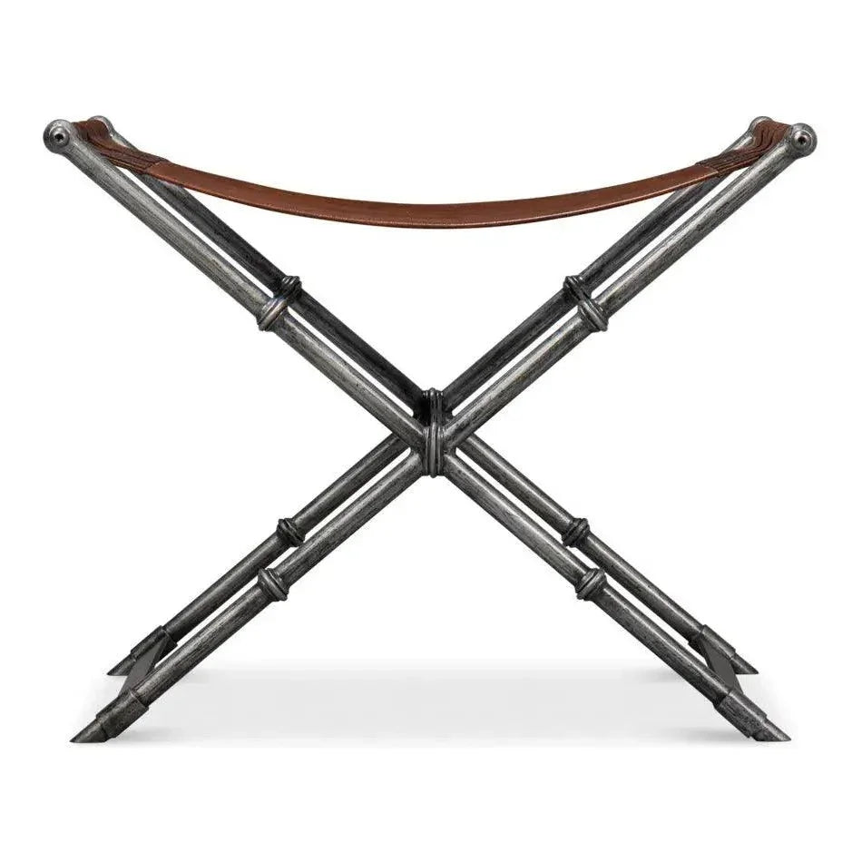 Dalton Equestrian Bench - LOOMLAN - Sarreid - Bedroom Benches