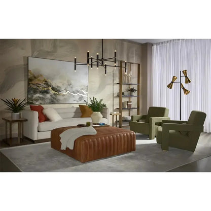 Dalton Steel Framed Modern Etagere-Etageres-SUNPAN-LOOMLAN