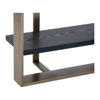 Dalton Steel Framed Modern Etagere-Etageres-SUNPAN-LOOMLAN