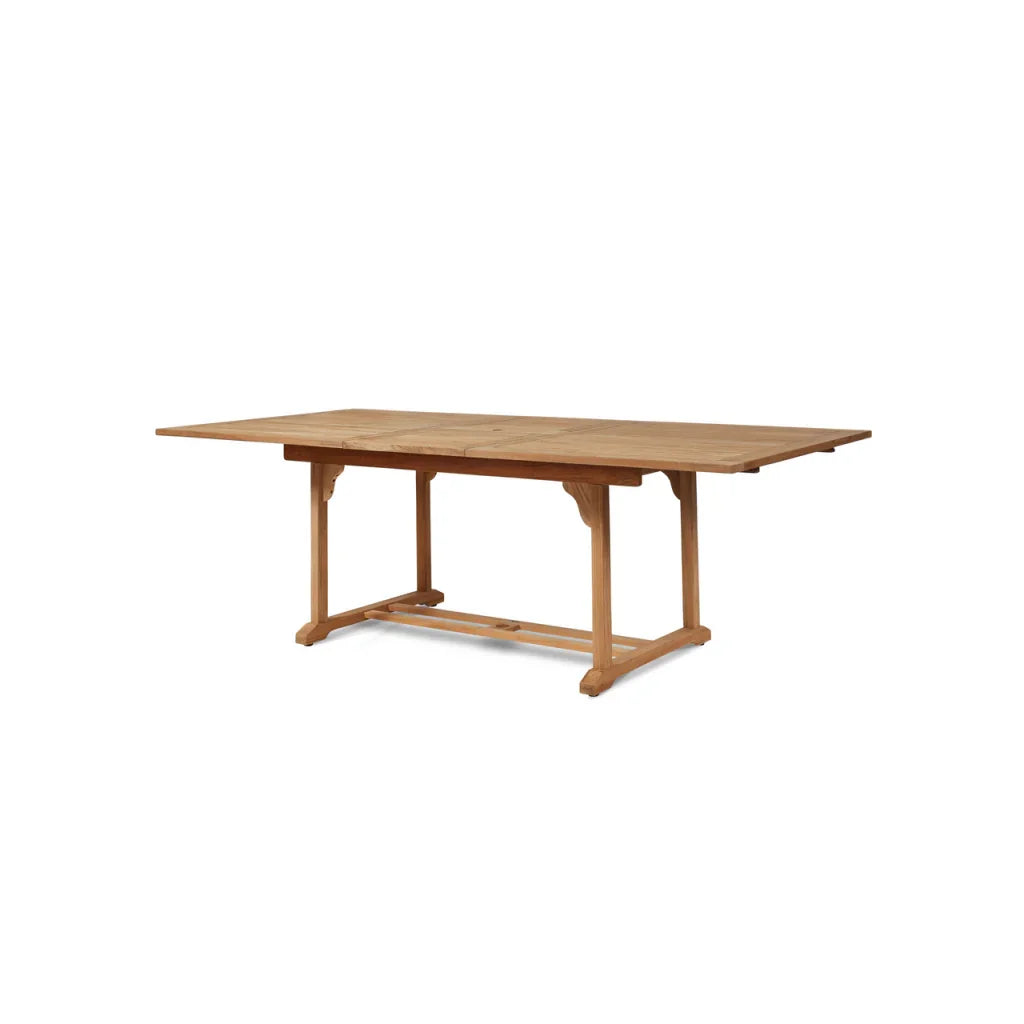 Dalton Teak Patio Family Dining Set 9PC-Outdoor Dining Sets-HiTeak-LOOMLAN