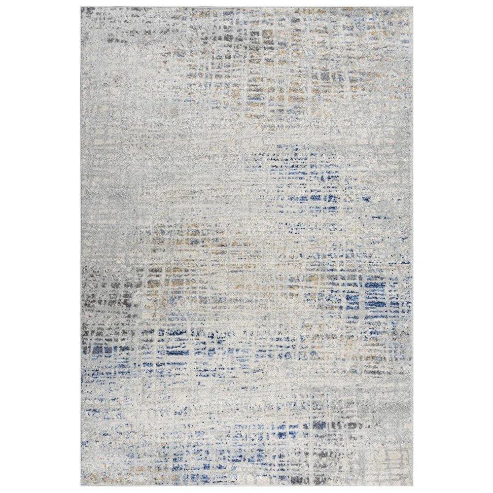 Dama Abstract Gray Kitchen Hallway Runner Rug - LOOMLAN - LOOMLAN - Area Rugs