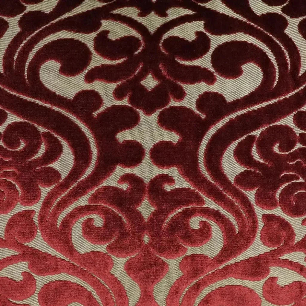 Damascus Wine Traditional Red Large Throw Pillow Insert - LOOMLAN - D.V. Kap - Throw Pillows