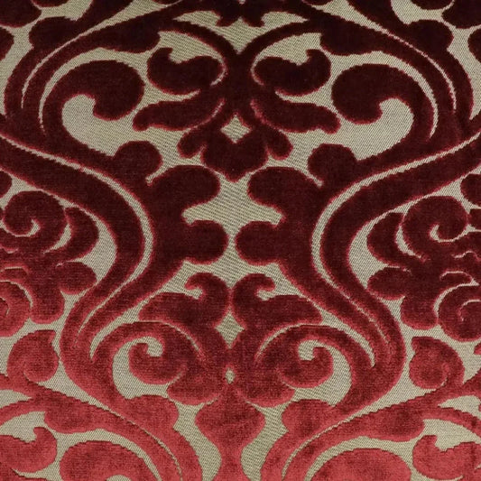 Damascus Wine Traditional Red Large Throw Pillow Insert - LOOMLAN - D.V. Kap - Throw Pillows