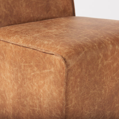 Damon Leather Dining Chair (Set of 2)