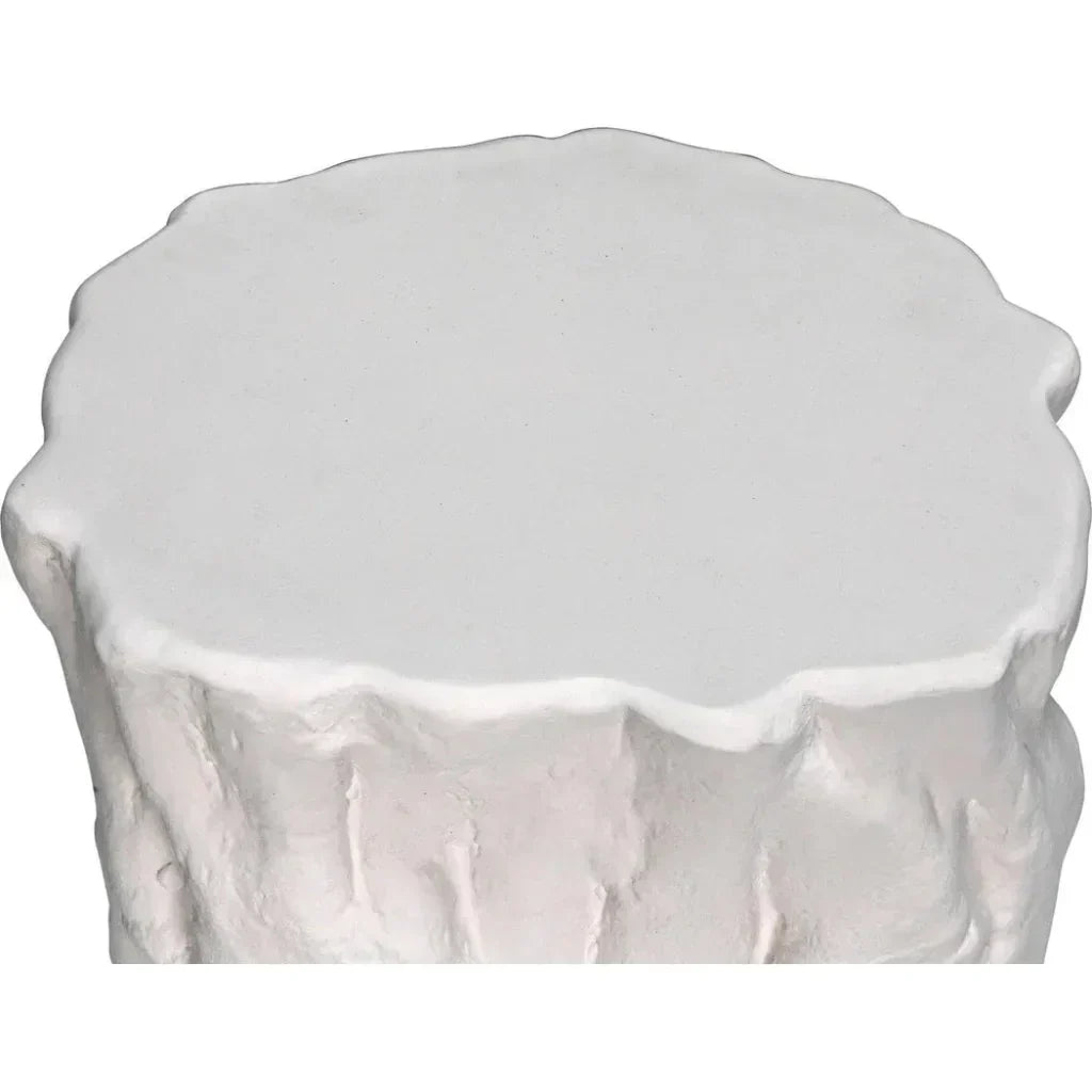 Damono Fiber Cement Geometric Side Table