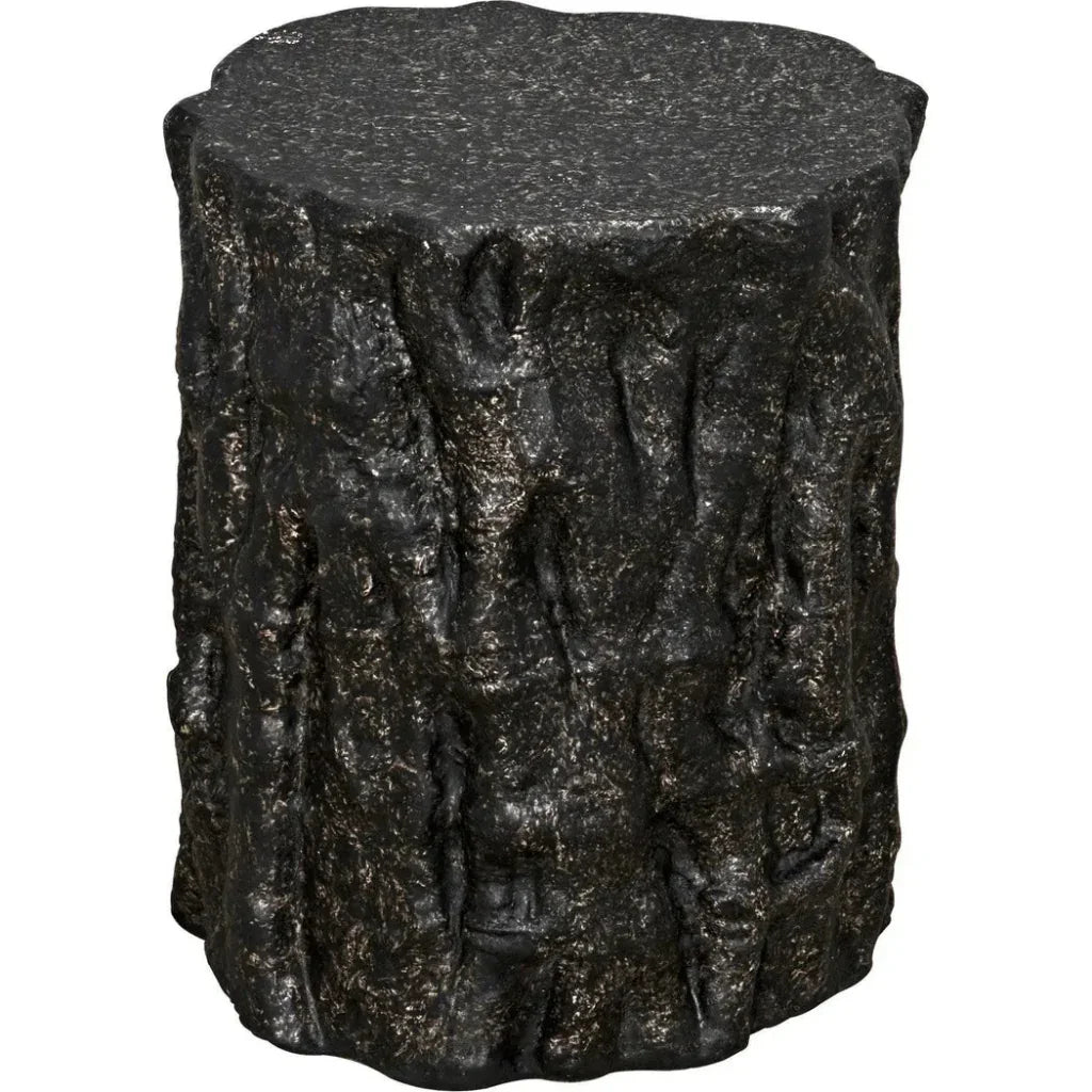 Damono Fiber Cement Geometric Side Table