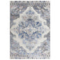 Damp Medallion Blue Kitchen Hallway Runner Rug - LOOMLAN - LOOMLAN - Area Rugs