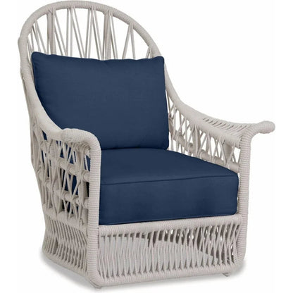 Dana Rope Weather-Resistant Outdoor Chair-Outdoor Accent Chairs-Sunset West-Spectrum Indigo-LOOMLAN