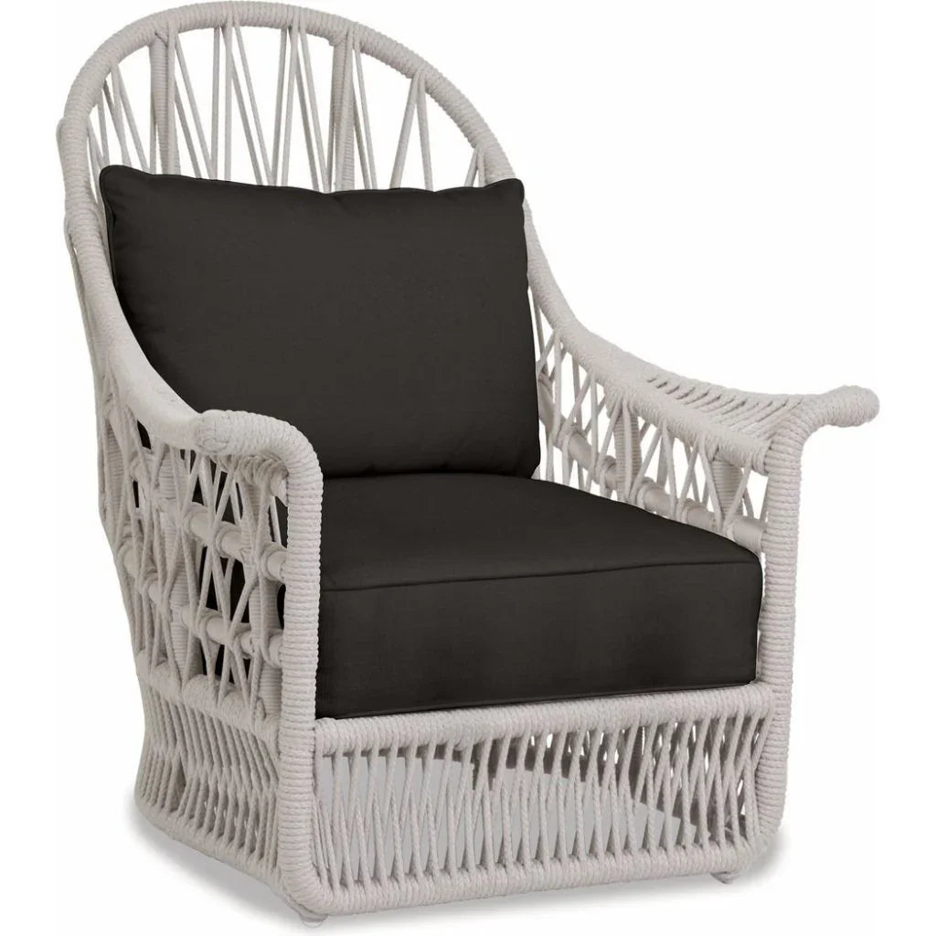 Dana Rope Weather-Resistant Outdoor Chair-Outdoor Accent Chairs-Sunset West-Spectrum Carbon-LOOMLAN