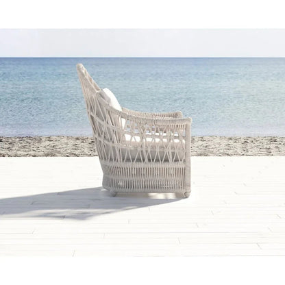Dana Rope Weather-Resistant Outdoor Chair-Outdoor Accent Chairs-Sunset West-LOOMLAN