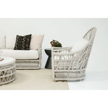 Dana Rope Weather-Resistant Outdoor Chair-Outdoor Accent Chairs-Sunset West-LOOMLAN