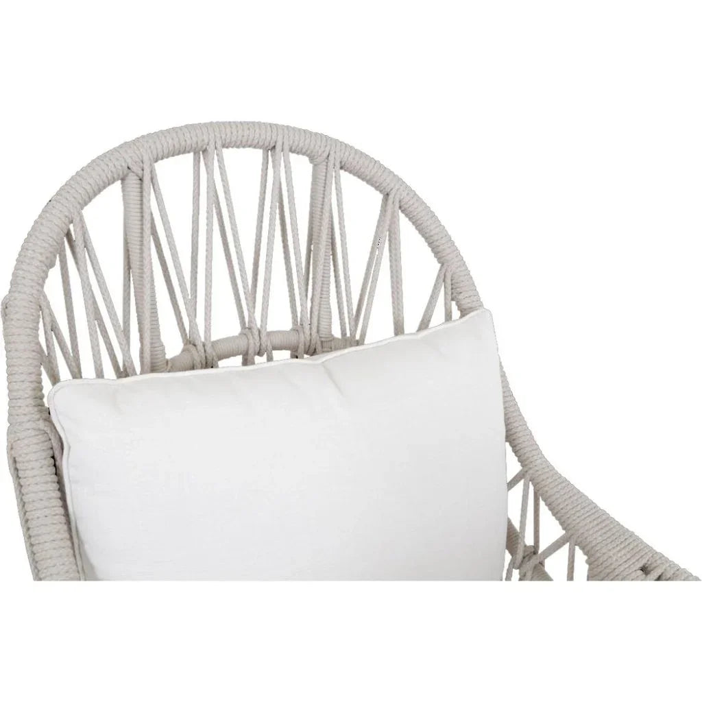 Dana Rope Weather-Resistant Outdoor Chair-Outdoor Accent Chairs-Sunset West-LOOMLAN