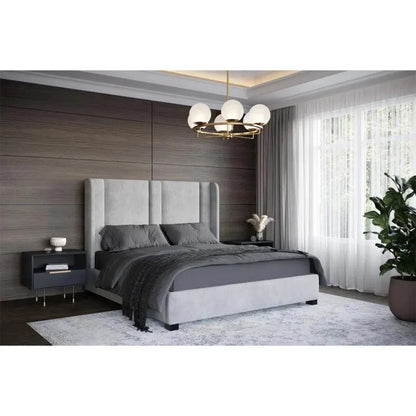 Danbury Wooden Steel Nightstand - LOOMLAN - SUNPAN - Nightstands