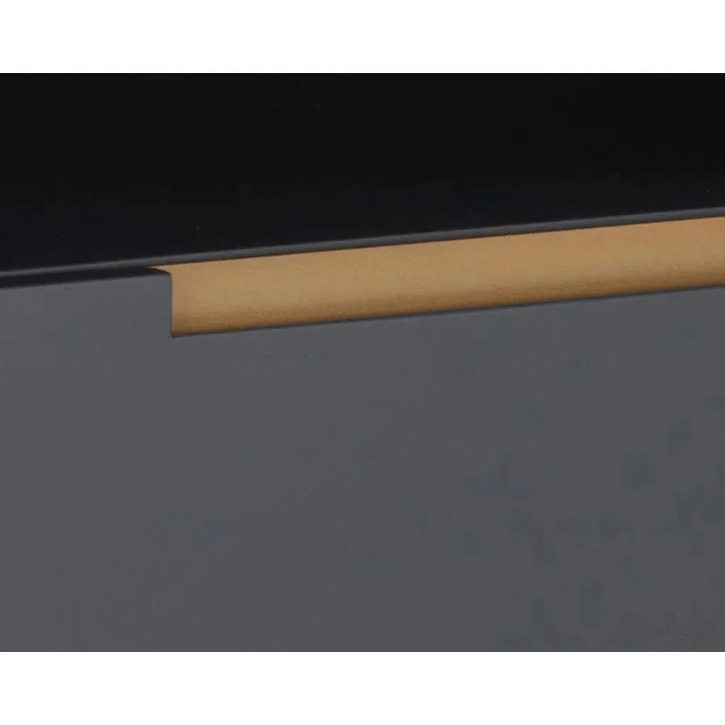 Danbury Wooden Steel Nightstand - LOOMLAN - SUNPAN - Nightstands