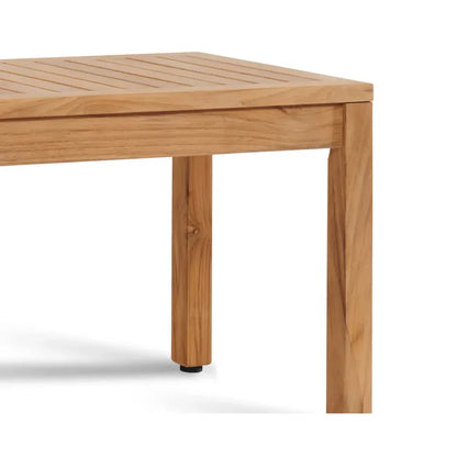Dane 2-Person Teak Outdoor Bench-Outdoor Benches-HiTeak-LOOMLAN