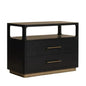 Danette Solid Wood Nightstand - LOOMLAN - SUNPAN - Nightstands