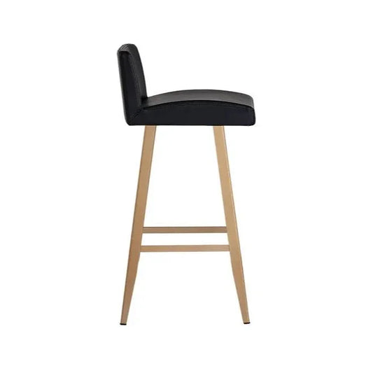 Dani Leather Counter Stool - LOOMLAN - SUNPAN - Counter Stools