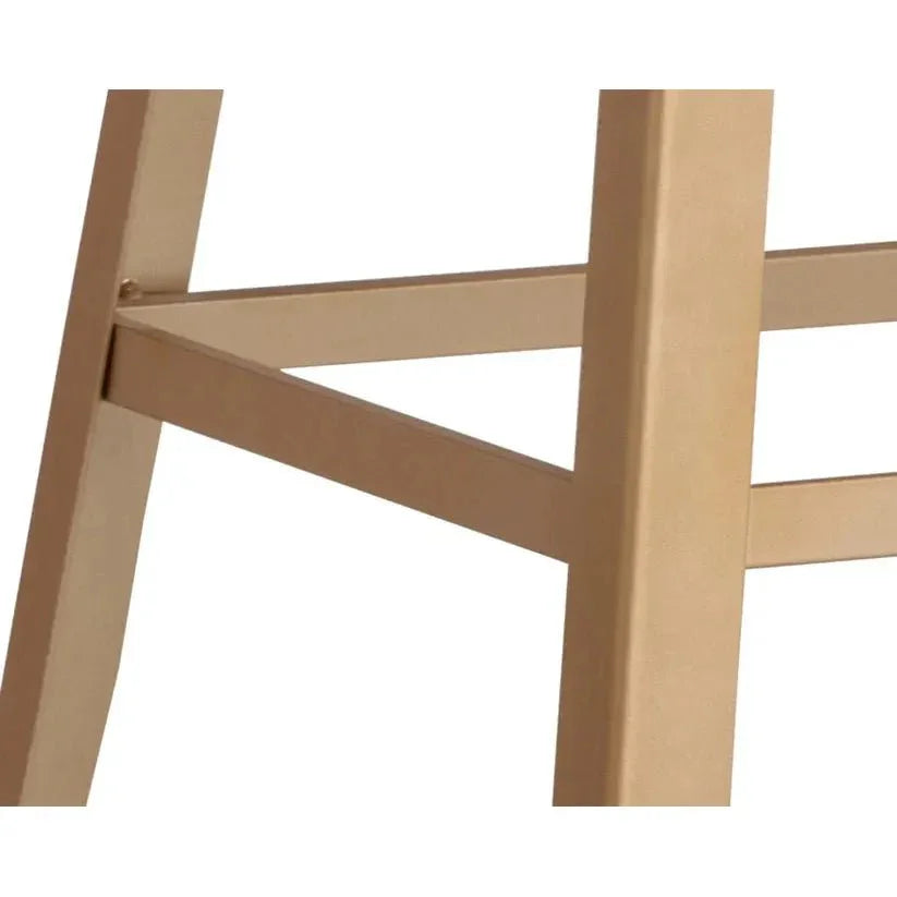 Dani Leather Counter Stool - LOOMLAN - SUNPAN - Counter Stools