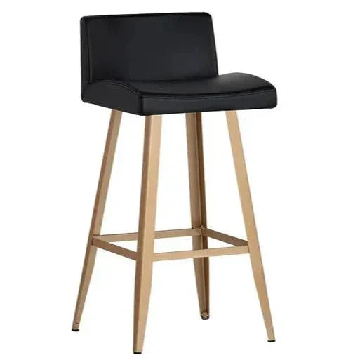 Dani Leather Counter Stool - LOOMLAN - SUNPAN - Counter Stools