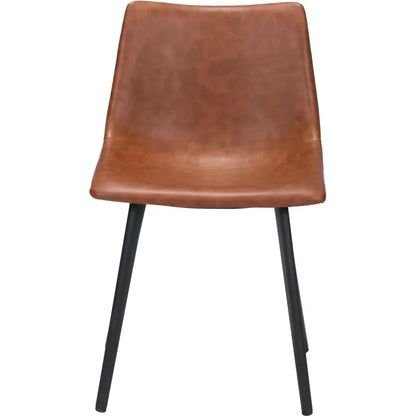 Daniel Performance Fabric Armless Dining Chair 2PC - LOOMLAN - Zuo Modern - Dining Chairs