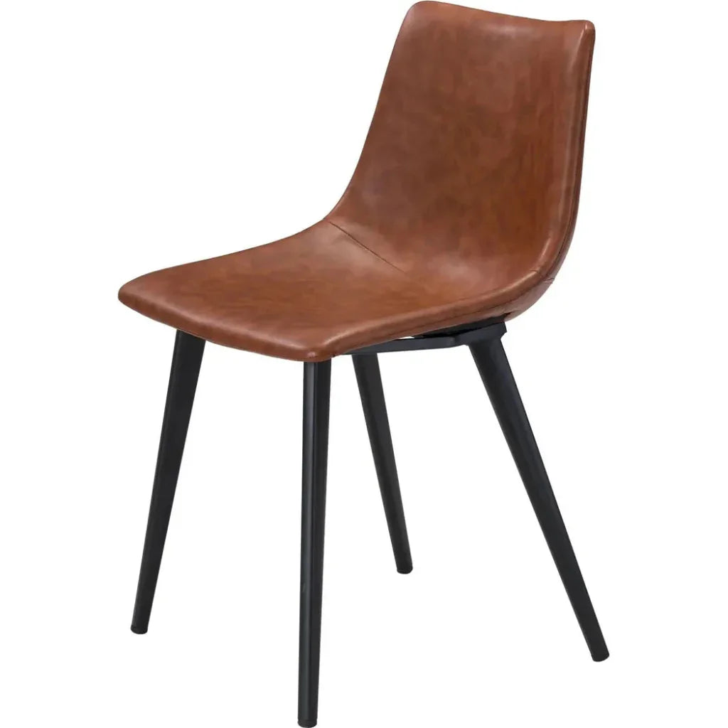 Daniel Performance Fabric Armless Dining Chair 2PC - LOOMLAN - Zuo Modern - Dining Chairs