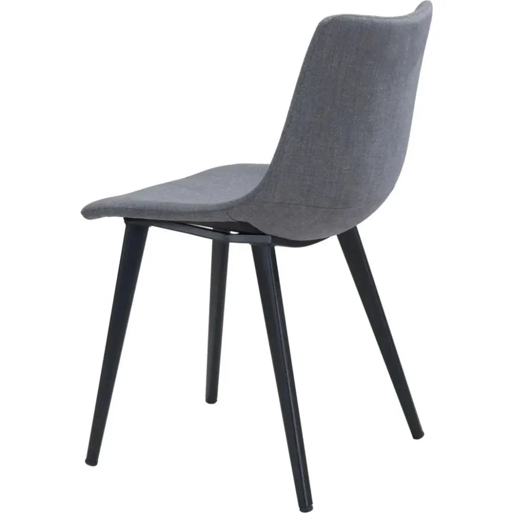 Daniel Performance Fabric Armless Dining Chair 2PC - LOOMLAN - Zuo Modern - Dining Chairs