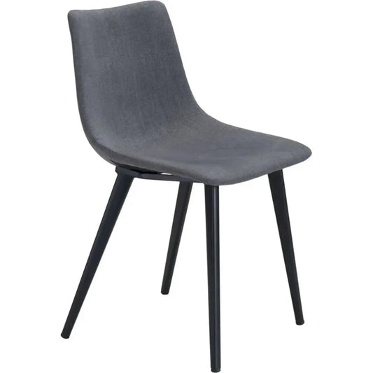 Daniel Performance Fabric Armless Dining Chair 2PC - LOOMLAN - Zuo Modern - Dining Chairs