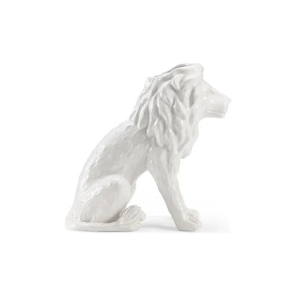 Daniel White Glazed Ceramic Planter - LOOMLAN - Wildwood - Planters