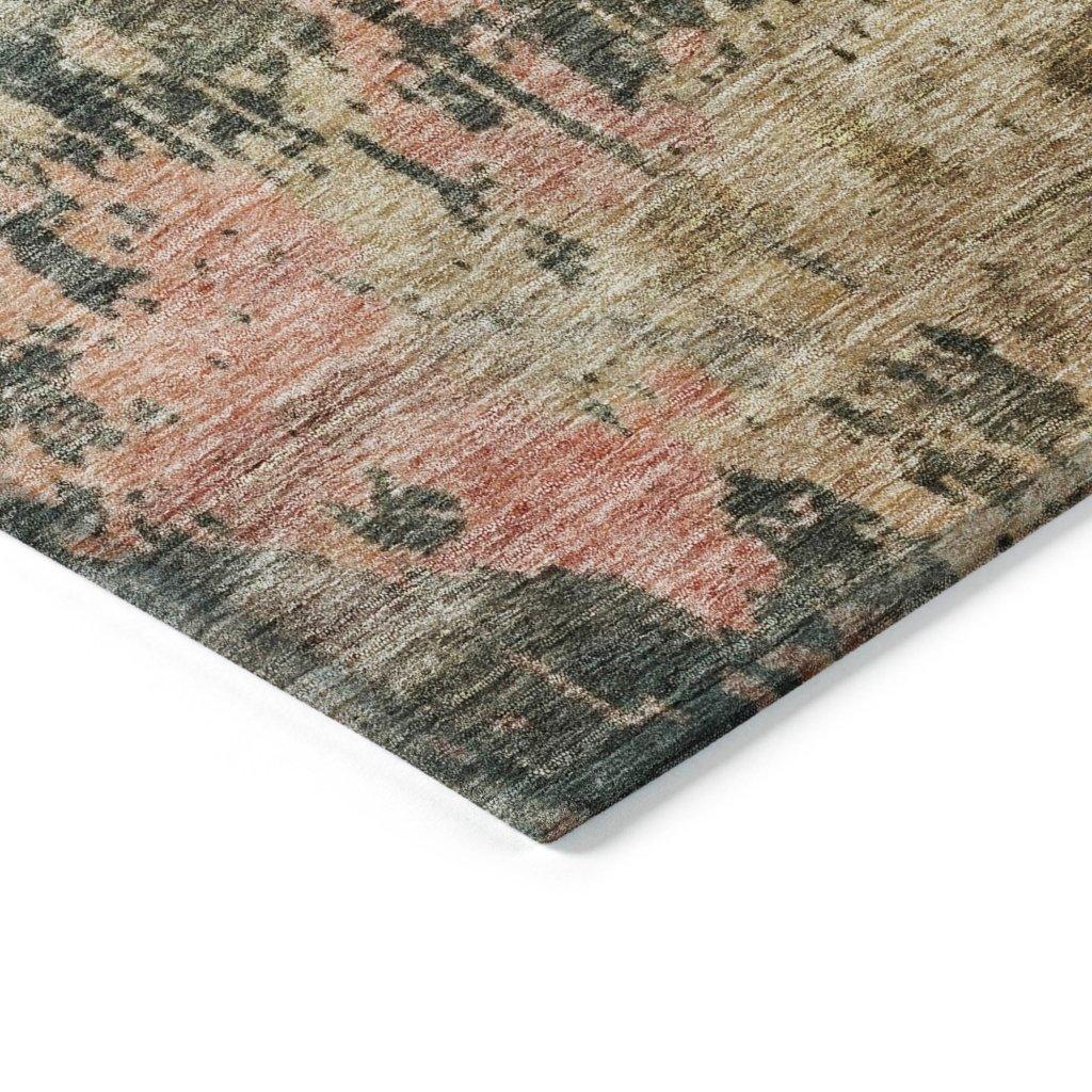Danira Green Washable Indoor - Outdoor Rug - LOOMLAN - LOOMLAN Rugs - Outdoor Rugs