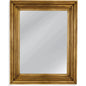 Dankworth Brass Brown Vertical Wall Mirror - LOOMLAN - Bassett Mirror - Wall Mirrors