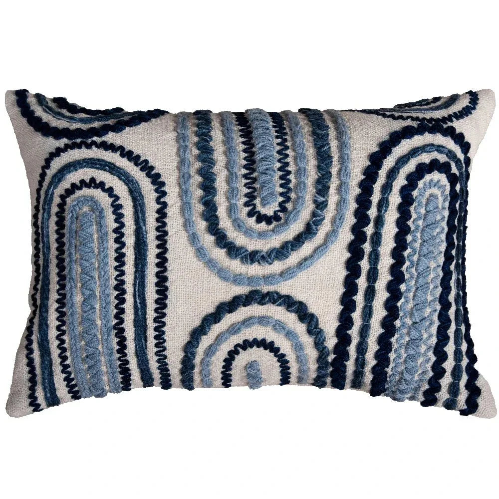 Danny Outdoor Lumbar Pillow-Outdoor Pillows-LOOMLAN-LOOMLAN