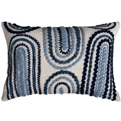 Danny Outdoor Lumbar Pillow-Outdoor Pillows-LOOMLAN-LOOMLAN