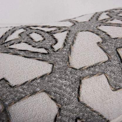 Danny Outdoor Lumbar Pillow-Outdoor Pillows-LOOMLAN-LOOMLAN